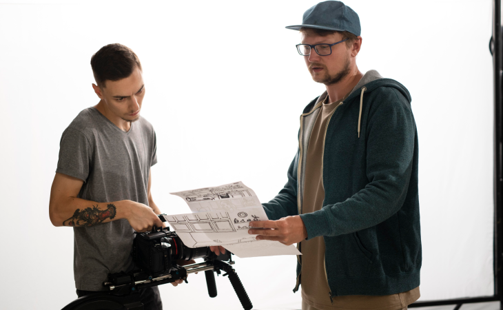 Detailed layout mapping out how storyboarding skills create opportunities in animation fields.