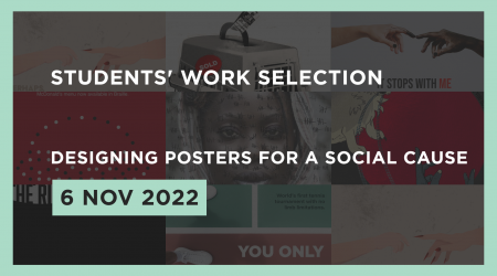 ✊  Designing posters for a social cause ☮